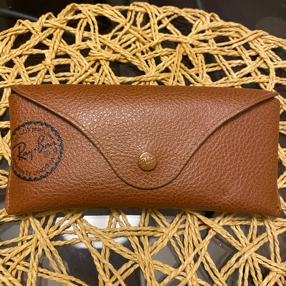 Black / Brown Ray Ban Sunglass Case - Picture 2 of 2